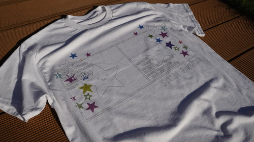 Stunt Muzyka White Tee