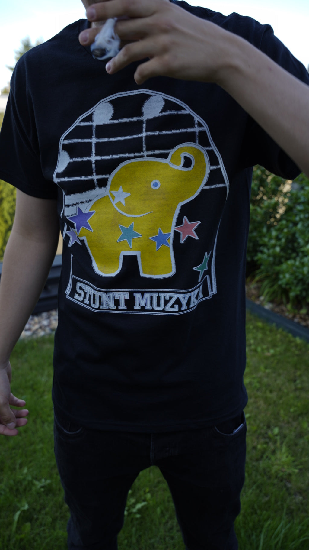 Stunt Muzyka Black Tee