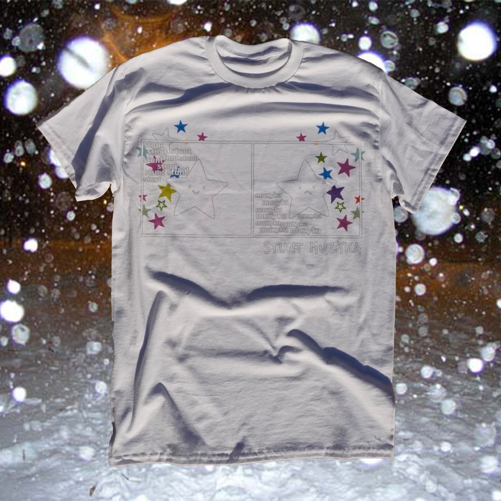 Stunt Muzyka White Tee